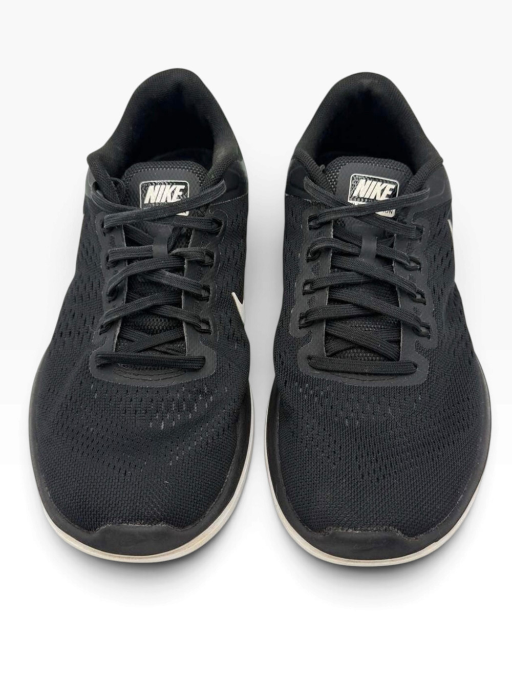 Nike Flex 2016 RN Womens Running Shoes Size 7 Black White 830751-001
